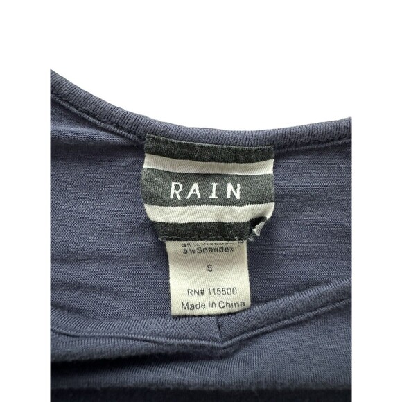 Rain Casual Tassel T Shirt Top Purple Size Small Retro Grunge Punk - Picture 8 of 8